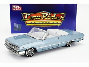 �y�\��zCHEVROLET IMPALA �J�u���I�� �I�[�v�� ���[���C�_�[ 1963 ���C�g�u���[���^���b�N/ WELLY 1/24 �~�j�J�[