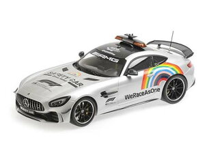 2017 Mercedes AMG GTR Safety Car Formula 1, silver/MINICHAMPS 1/18�~�j�J�[