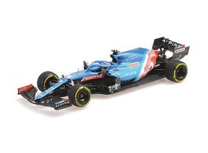 2021 Alpine F1 Team A521 Bahrain GP Fernando Alonzo, blue/red/white/black/MINICHAMPS 1/43~jJ[