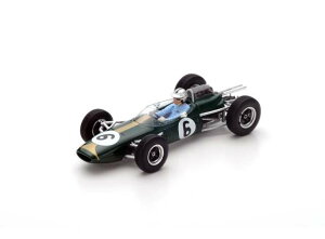 1963 Brabham BT7 #6 4th French GP Jack Brabham WV[Y green/gold/Spark 1/43~jJ[