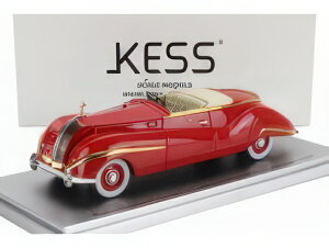 ROLLS ROYCE - PHANTOM III LABOURDETTE VUTOTAL CABRIOLET OPEN 1947 - RED GOLD/Kess-Model 1/43�~�j�J�[