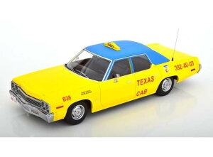 1974 Dodge Monaco, Texas Cab yellow/blue/KK-SCALE 1/18�~�j�J�[