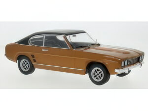 �y�\��z2026�N�����\��FORD ENGLAND - CAPRI MKI GXL 1973 - BROWN MET BLACK MATT/MCG 1/18�~�j�J�[