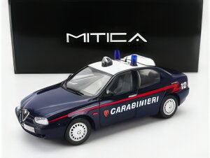ALFA ROMEO - 156 2.0 TWIN SPARK CARABINIERI 1997 - BLUE WHITE /MITICA 1/18~jJ[ 504 CO