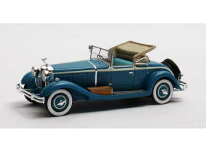 1929 Isotta Fraschini 8A SS Castagna Roadster Open, blue/Matrix 1/43~jJ[