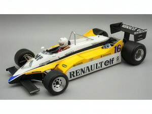 y\z2025N\RENAULT - F1 RE30B V6 TURBO TEAM RENAULT ELF N 16 WINNER ITALY GPhCo[tBMAt 1982 RENE ARNOUX - WHITE YELLOW BLACK/Tecno 1/18~jJ[