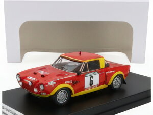 FIAT - 124 ABARTH (night version) N 6 RALLY PORTUGAL 1975 ALCIDE PAGANELLI - NINI RUSSO - RED YELLOW/Trofeu 1/43�~�j�J�[ 150�����