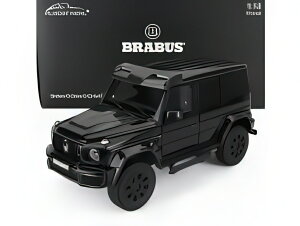 MERCEDES BENZ GCLASS G63 AMG BRABUS BITURBO 2023 OBSIDIAN BLACK MET/Almost-Real 1/18~jJ[