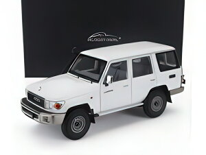 TOYOTA LAND CRUISER 76 2017 WHITE/Almost-Real 1/18~jJ[