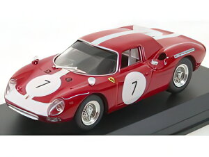 FERRARI 250LM N 7 KYALAMI 1966 HAILWOOD ANDERSON BORDEAUX WHITE/Best-Model 1/43~jJ[