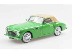 y\z2025N\CISITALIA - 202 SC STABILIMENTI FARINA CABRIOLET CLOSED 1947 - GREEN CREAM/ESVAL 1/43~jJ[