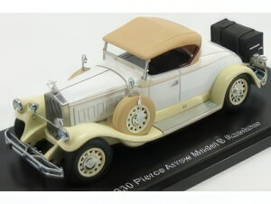 PIERCE ARROW - MODEL B ROADSTER CLOSED 1930 - BEIGE WHITE/ESVAL 1/43~jJ[ 500