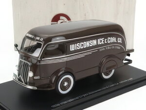 INTERNATIONAL - D-300 N 600 VAN WISCONSIN ICE & COAL CO. 1938 - COAL FUEL - OIL COKE - BROWN/ESVAL 1/43~jJ[