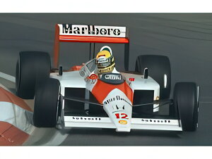 y\z2025N12ȍ~\McLAREN F1 MP4/4 HONDA N 12 WORLD CHAMPION POLE POSITION MONACO GP tBMAt 1988 AYRTON SENNA RED WHITE/GP Replicas 1/18~jJ[