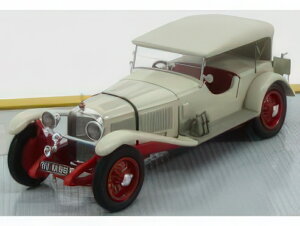 MERCEDES BENZ - MB 680S SPORT/4 CABRIOLET CLOSED SINDELFINGEN 1927 - BEIGE RED/ILARIO 1/43~jJ[ 135