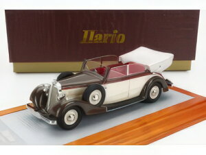 HORCH - 830 BL CABRIOLET CLOSED 1936 - BROWN BEIGE/ILARIO 1/43~jJ[ 45