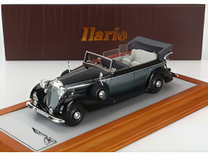 HORCH 951A PULLMAN ORIGINAL CAR CABRIOLET OPEN 1938 BLACK GREEN MET ���~�e�b�h�G�f�B�V����/ILARIO 1/43�~�j�J�[