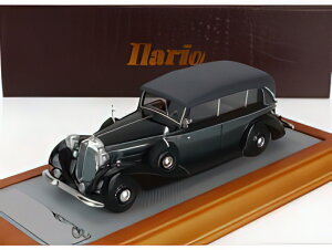 HORCH 951A PULLMAN ORIGINAL CAR CABRIOLET CLOSED 1938 BLACK GREEN MET ~ebhGfBV/ILARIO 1/43~jJ[