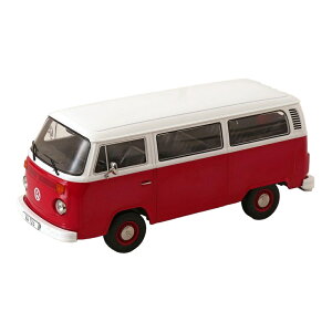VW�t�H���N�X���[�Q�� T2b 1972 red���b�h white�z���C�g / KK-SCALE 1/18 �~�j�J�[