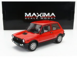 y\z2025N\AUTOBIANCHI - A112 ABARTH VII-SERIES 1984 - ROSSO CORSA RED/MAXIMA 1/18~jJ[ CO