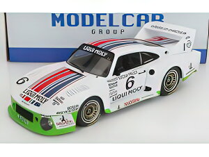 PORSCHE 935J TEAM LIQUI MOLY N 6 3rd SPA FRANCORCHAMPS DRM 1980 R.STOMMELEN WHITE GREEN/MCG 1/18�~�j�J�[
