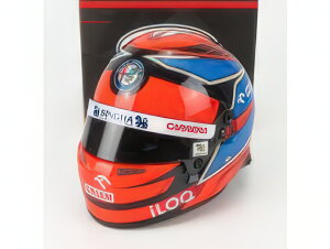 BELL HELMET - F1 CASCO HELMET ALFA ROMEO C41 TEAM ORLEN RACING N 7 EMILIA ROMAGNA IMOLA GP 2021 KIMI RAIKKONEN - RED LIGHT BLUE/MINI HELMET 1/2ヘルメット