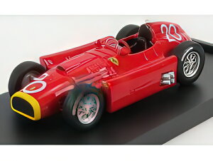 FERRARI F1 D50 N 20 WORLD CHAMPION MONACO GP 1956 JUAN MANUEL FANGIO EUGENIO CASTELLOTTI RED/BRUMM 1/43wbg