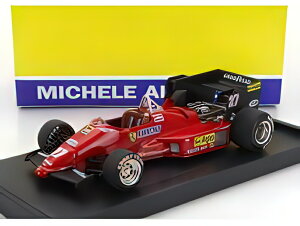 FERRARI F1 126C4 N 27 WINNER BELGIUM GP 1984 MICHELE ALBORETO RED BLACK/BRUMM 1/43~jJ[