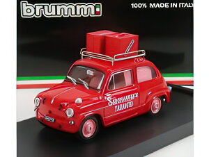 FIAT 600D SADOMASOSEX TARANTO 1960 LA MAZURKA DEL BARONE DELLA SANTA E DEL FICO FIORONE 1975 RED/BRUMM 1/43wbg