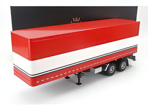 TRAILER TRAILER FOR TRUCK RIMORCHIO RED WHITE/ROAD-KINGS 1/18�~�j�J�[