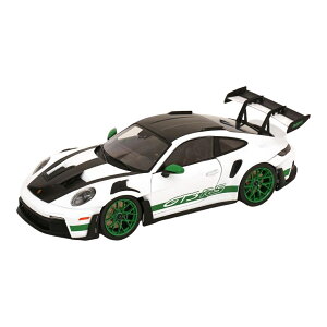 Porsche�|���V�F 911 (992) GT3 RS 2024 white�z���C�g green�O���[�� / SOLIDO 1/18 �~�j�J�[