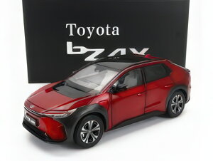TOYOTA - BZ4X 2022 - RED/Sun Star 1/18~jJ[