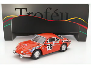 RENAULT ALPINE A110 N 78 RALLY MONTECARLO 1975 F.VON DER LEYEN P.DIEKMANN DARK ORANGE/Trofeu 1/43�~�j�J�[