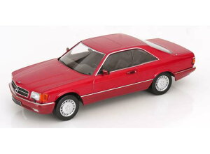 1985 Mercedes 500 SEC C126 ���b�h/KK-SCALE 1/18�~�j�J�[