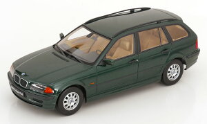 BMW 3�V���[�Y E46 �c�[�����O 1999 �O���[�����^���b�N / KK-Scale 1/18 �~�j�J�[