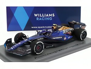 ウィリアムズ - F1 FW45 チームウィリアムズガルフ N2 ラスベガスアメリカGP2023 ローガン・サージェント - ブルーブラックゴールド / Spark 1/43 ミニカー
