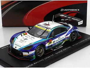 トヨタ - GR86 GT チーム Shade N 20 GT300 クラス スーパー GT 2023 K.ヒラナカ - E.シミズ - S.ヤマダ - ライトブルー ホワイト/ Spark 1/43 ミニカー