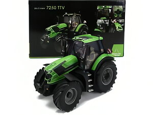 DEUTZ-FAHR 7250 TTV gN^[ 2018 O[ ubN/ Univrsal Hobbies 1/32 _Ƌ@B ͌^