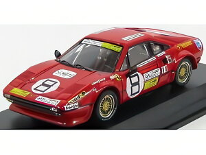 FERRARI 308 GTB �N�[�y N 8 24h �f�C�g�i 1978 BESENZONI DAL BEN WEVER ���b�h/ Best-Model 1/43 �~�j�J�[