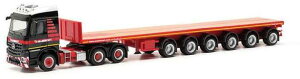 �����Z�f�X�x���c Arocs S. Teletrailer Mammoet NL various/ Herpa 1/87 �~�j�J�[