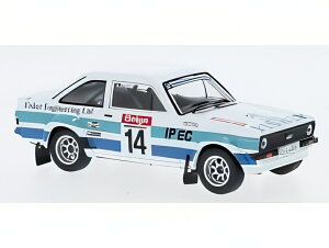FORD �G�X�R�[�g Mk2 RS 1800 #14 �����[�n�X�y���S�E 1981 Fisher/Frazer �z���C�g/�u���[/ IXO 1/43 �~�j�J�[