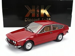 �y�\��zALFA ROMEO �A���t�F�b�^ 1600 GTV 1976 ���b�h/ KK-SCALE 1/18 �~�j�J�[