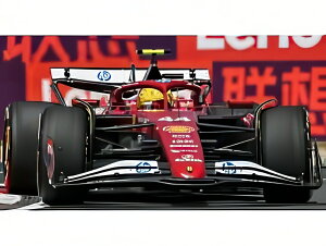 y\z10-12ȍ~\FERRARI F1 SF-25 TEAM SCUDERIA FERRARI HP #44 GP XvgD 2025 CXEn~g V[P[Xt bh/ubN/ LOOKSMART 1/18 ~jJ[