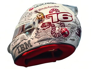 y\z10-12ȍ~\BELL HELMET F1 VEN[ TEAM FERRARI HP #16 GP 2025 zCg/bh/ LOOKSMART 1/5 ~jJ[