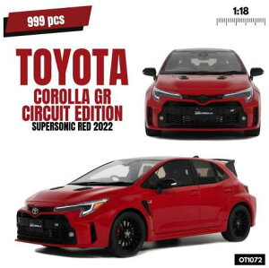 2022 g^ J[ GR Circuit Edition Resin Supersonic red/ OTTO 1/18 ~jJ[