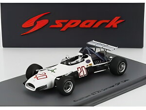BRABHAM F1 BT30 N 20 ドイツGP 1969 クルト アーレンス ホワイト ブラック/ Spark 1/43 ミニカー