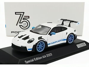 PORSCHE 911 992 GT3 RS IAA ���i�R 2023 �z���C�g �u���[ Spark 1/43 2000�����~�j�J�[