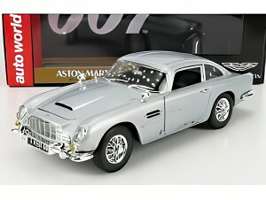 ASTON MARTIN DB5 1964 007 WF[YE{h m[E^CEgDE_C Vo[/ AUTOWORLD 1/18 ~jJ[
