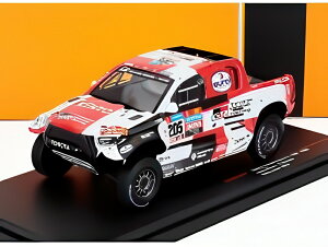 TOYOTA �n�C���b�N�X �s�b�N�A�b�v GR DKR �`�[���K�Y�[���[�V���O N205 4�� �_�J�[�������[ 2023 �z���C�g���b�h/ IXO 1/43 �~�j�J�[