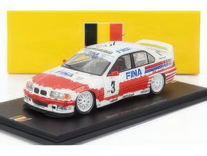 BMW 3シリーズ 318iS チーム BMW FINA BASTOS N 3 2位 24h スパ 1994 ヨアヒム・ヴィンケルホック マルク・デュエズ アラン・フェルテ レッド ホワイト/ Spark 1/43 300台限定ミニカー